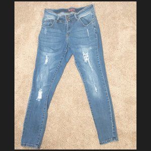 High-Rise Skinny Jeans
